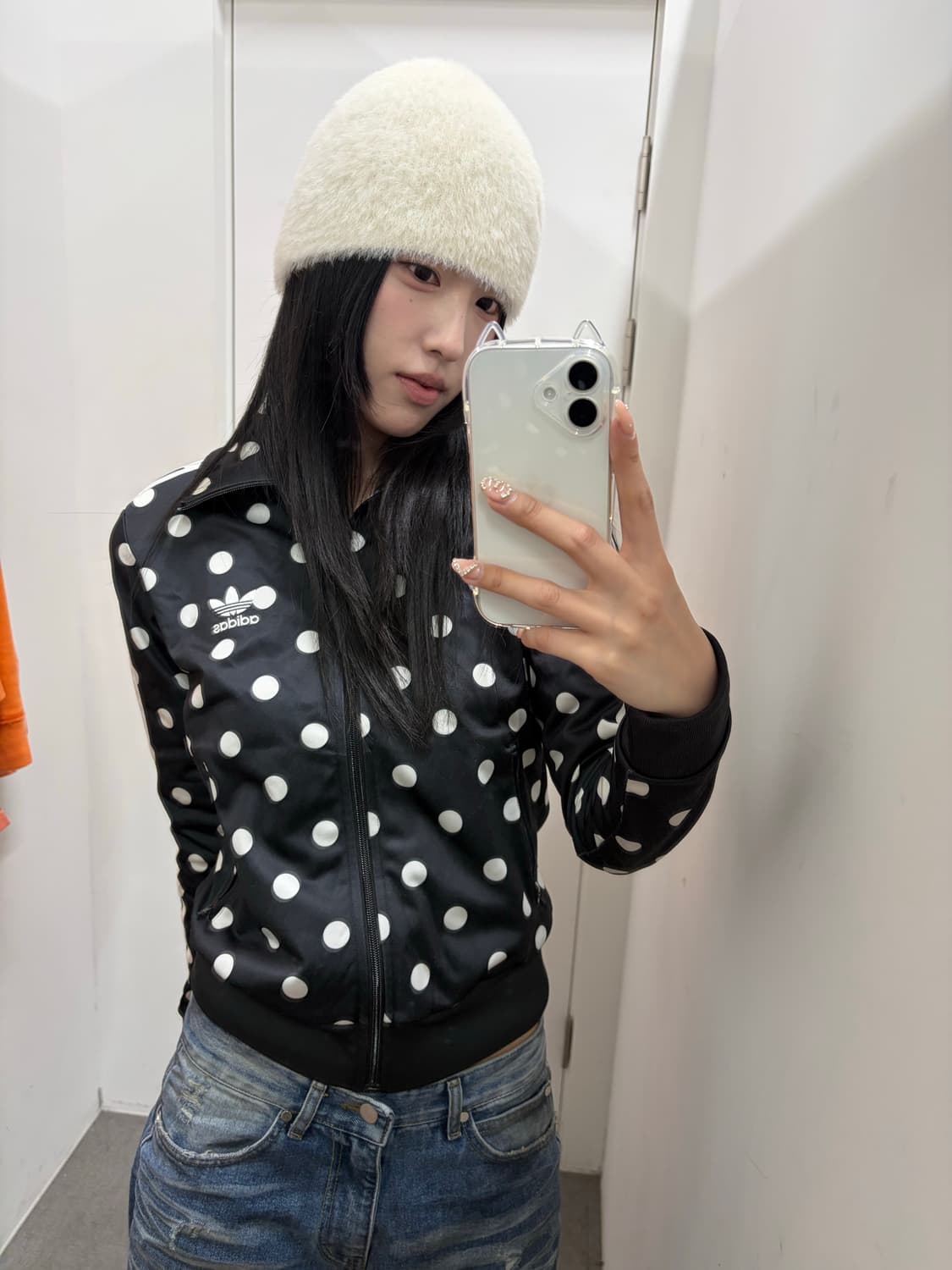 아디다스 파이어버드 도트 트랙탑 상품이미지3