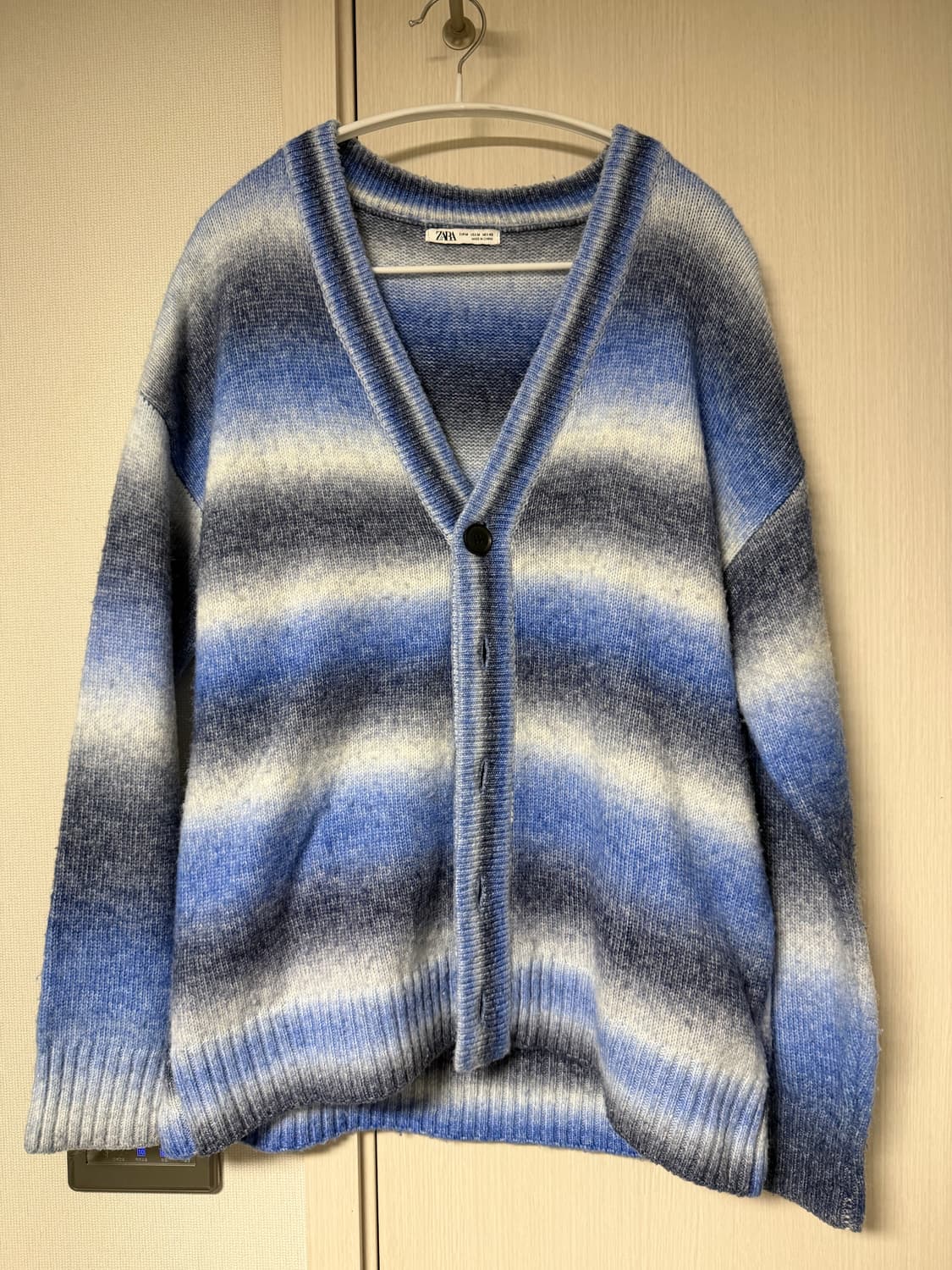 ZARA Blue Knit Cardigan 상품이미지1