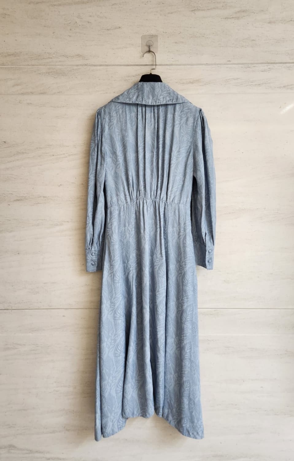 오브제 플로럴 버튼 드레스 66사이즈 상품이미지6