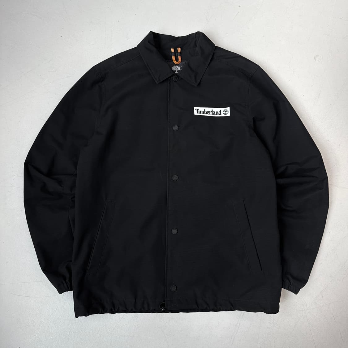 팀버랜드 빅로고 코치자켓 블랙 상품이미지2