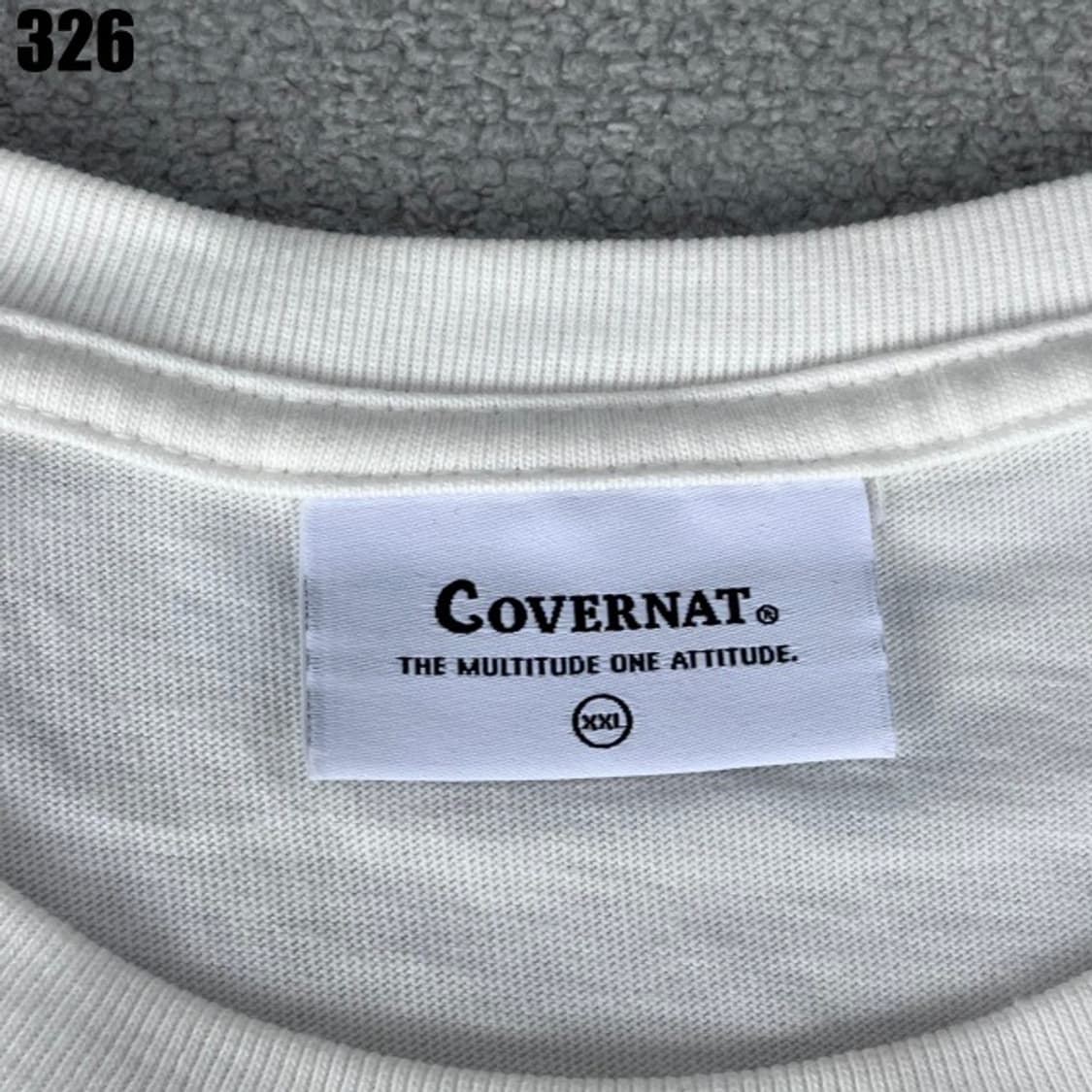 커버낫 화이트 반팔티  상품이미지2