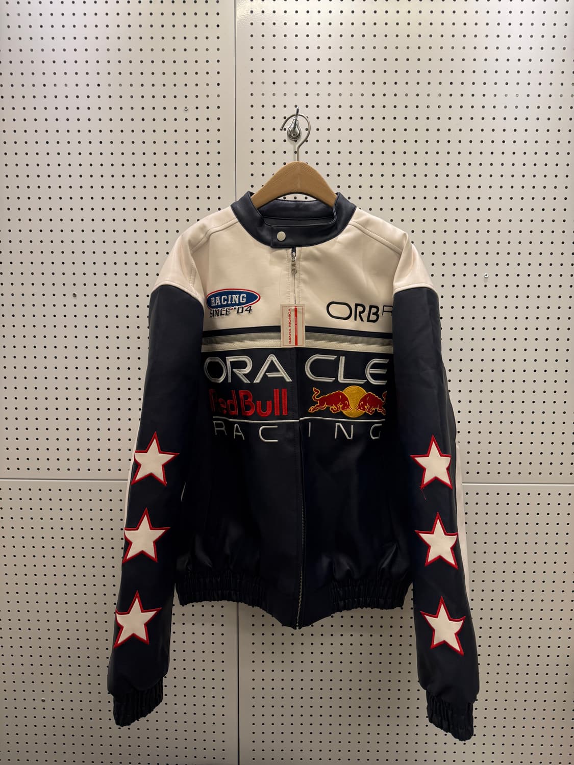 빈티지 레드불 레이싱 레더 자켓 U392 상품이미지2