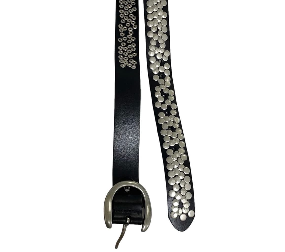 vintage stud cowhide belt 상품이미지3