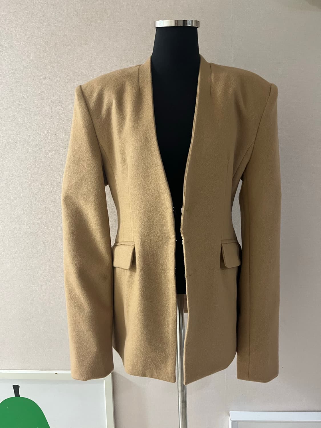 딘트 반앤질 울노카라자켓 상품이미지6