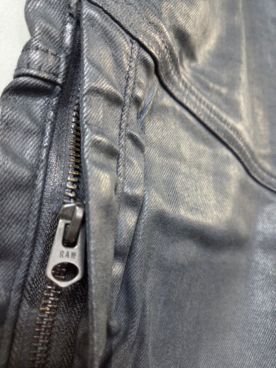 G-Star블랙 코팅 데님 팬츠3D 스키니(W33/L30)디피용/택없음 상품이미지3