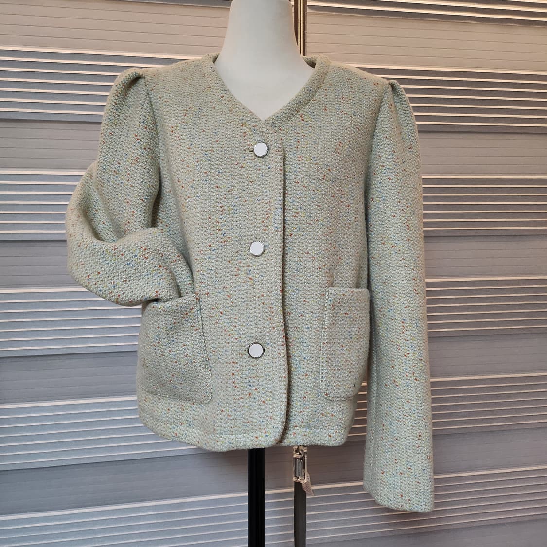 《새상품》트위드 자켓 상품이미지3