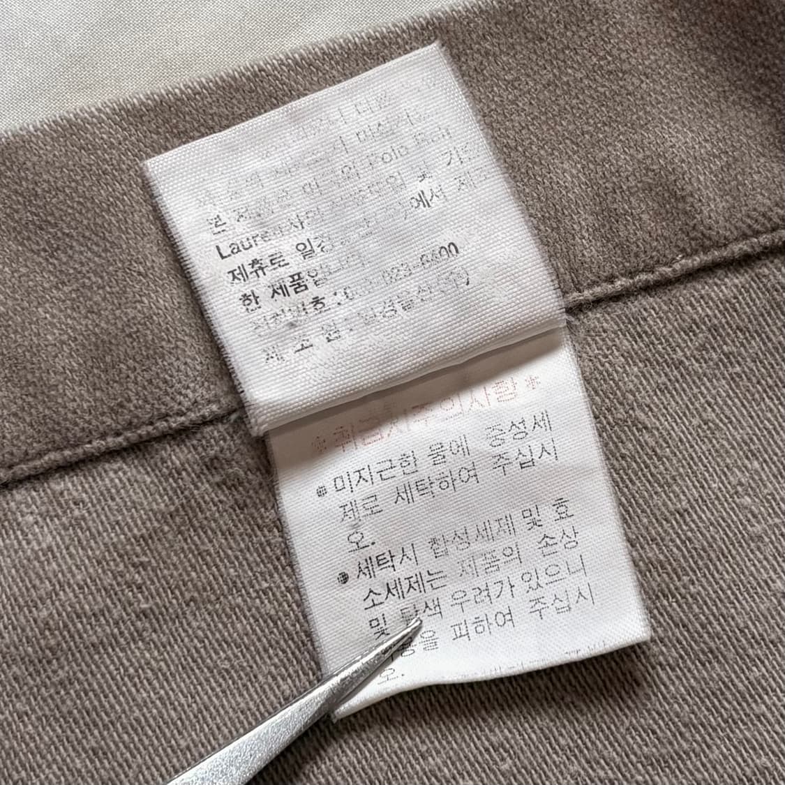 [107-109] 90s Polo Moleskin 코튼 투포켓 셔츠 상품이미지7