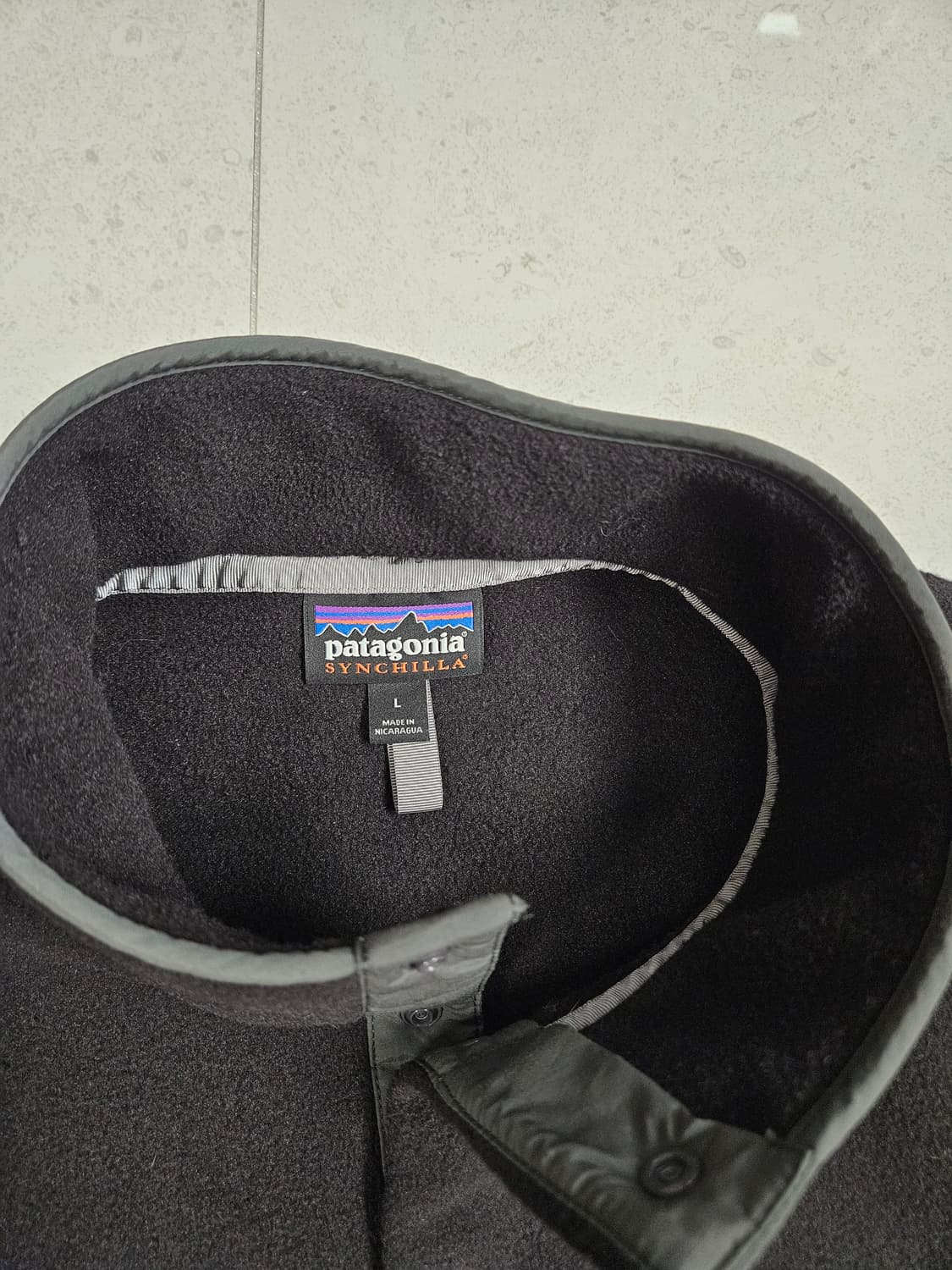 파타고니아 신칠라 L 블랙 라이트웨이트 상품이미지4