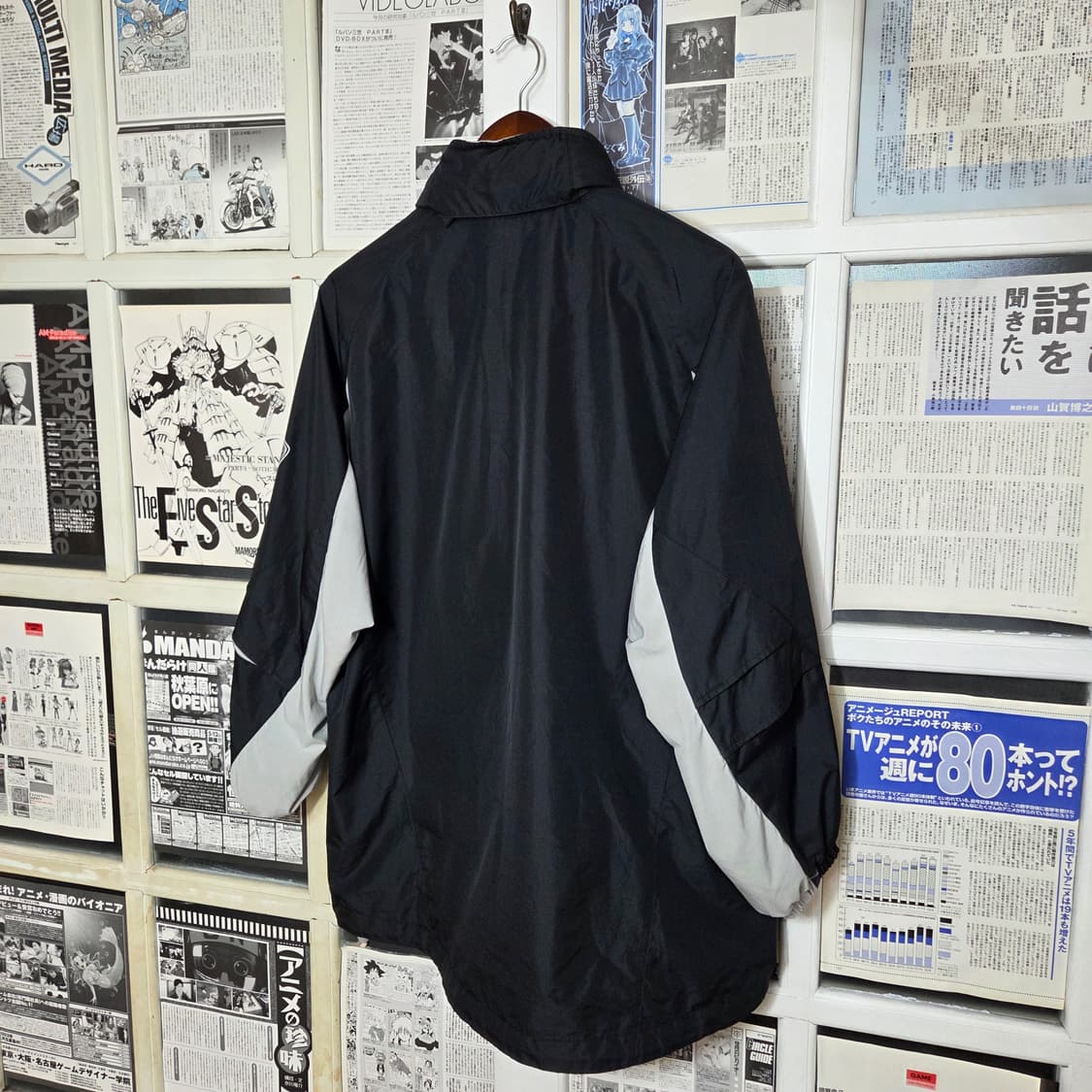 00S 나이키 블랙 올드스쿨 바람막이 자켓 상품이미지7