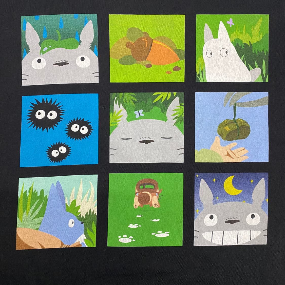 지브리 토토로 오피셜 애니메이션 티셔츠 애니티 상품이미지5