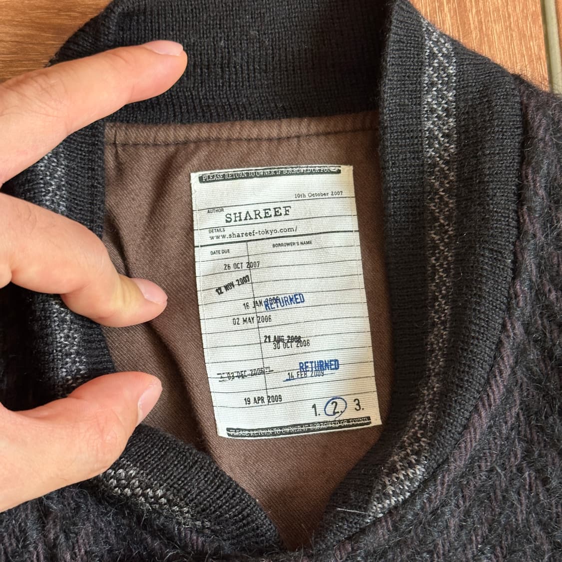 Shareef wool leather varsity jacket 상품이미지8