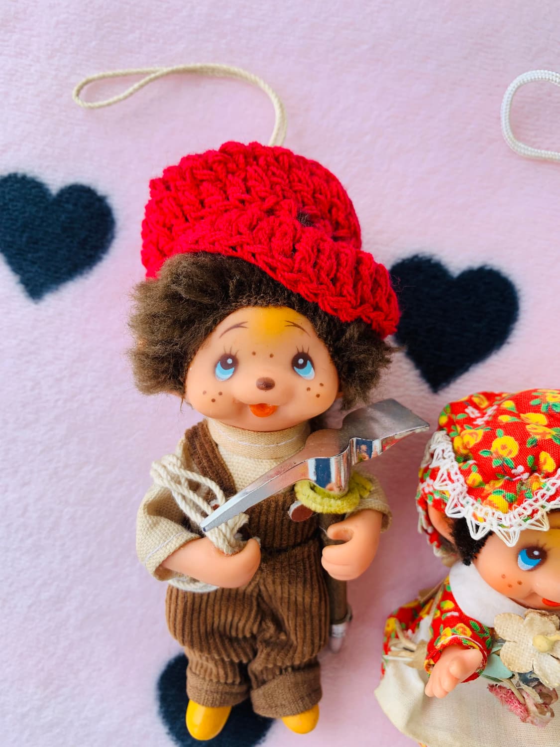 희귀 레트로 농부 & 아낙네 컨셉 몬치치세트 상품이미지4