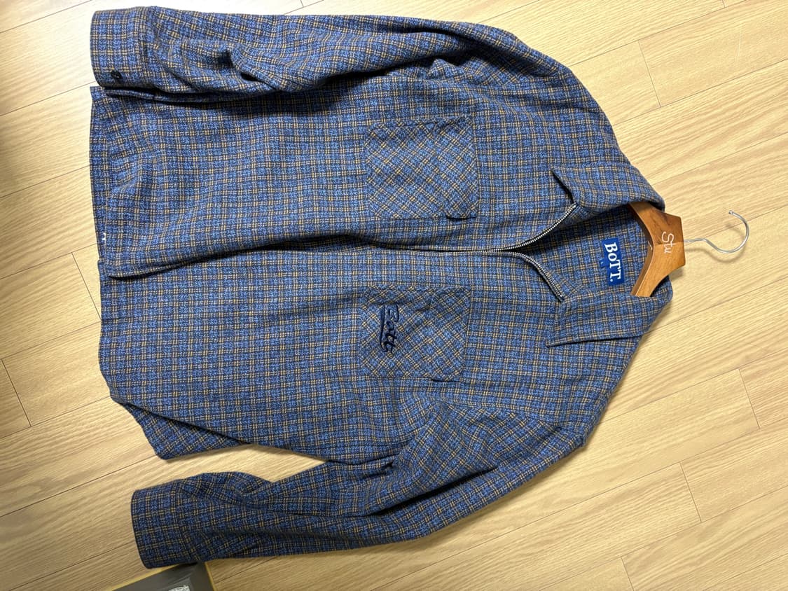 BoTT[보트] 집업 셔츠 L사이즈 상품이미지1