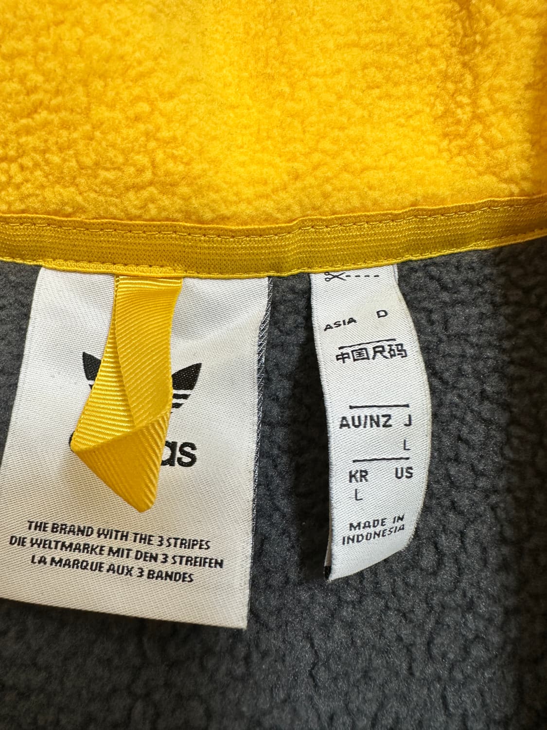 아디다스 adidas  아노락 후리스 L 상품이미지4