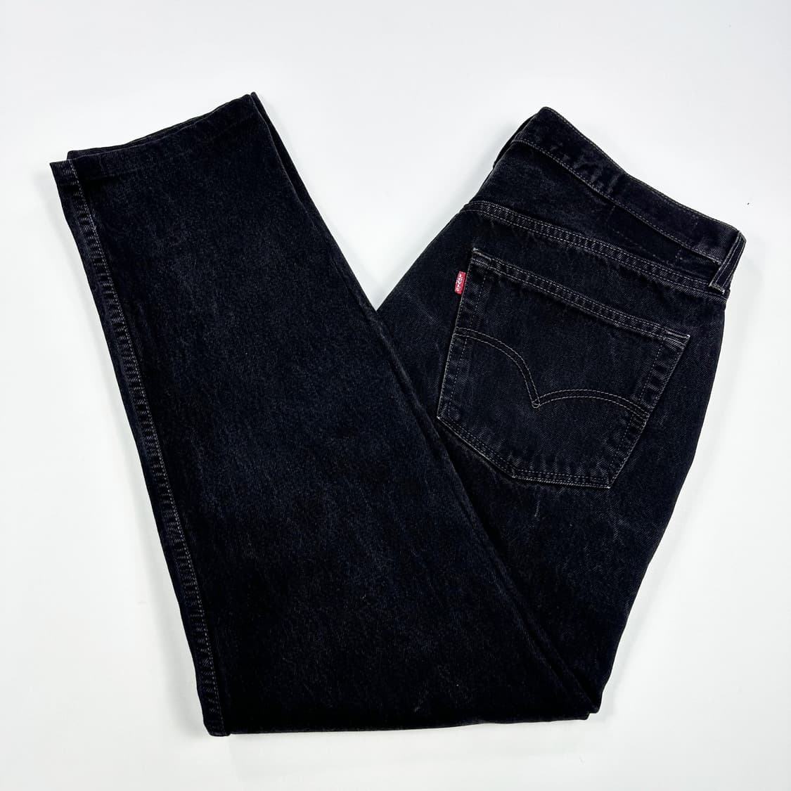 리바이스 501 USA 오리지널 흑청 데님 팬츠 (36인치) 상품이미지2