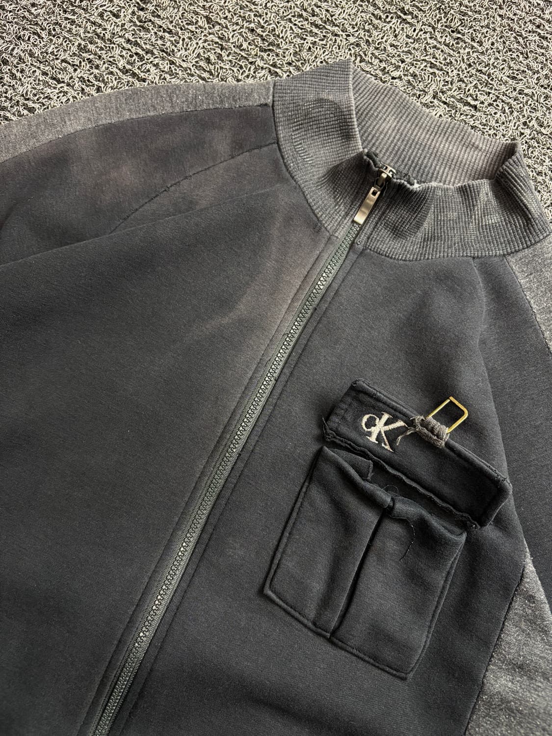 00s 캘빈클라인 테크니컬 포켓 디테일 플리스 자켓 2078 상품이미지3