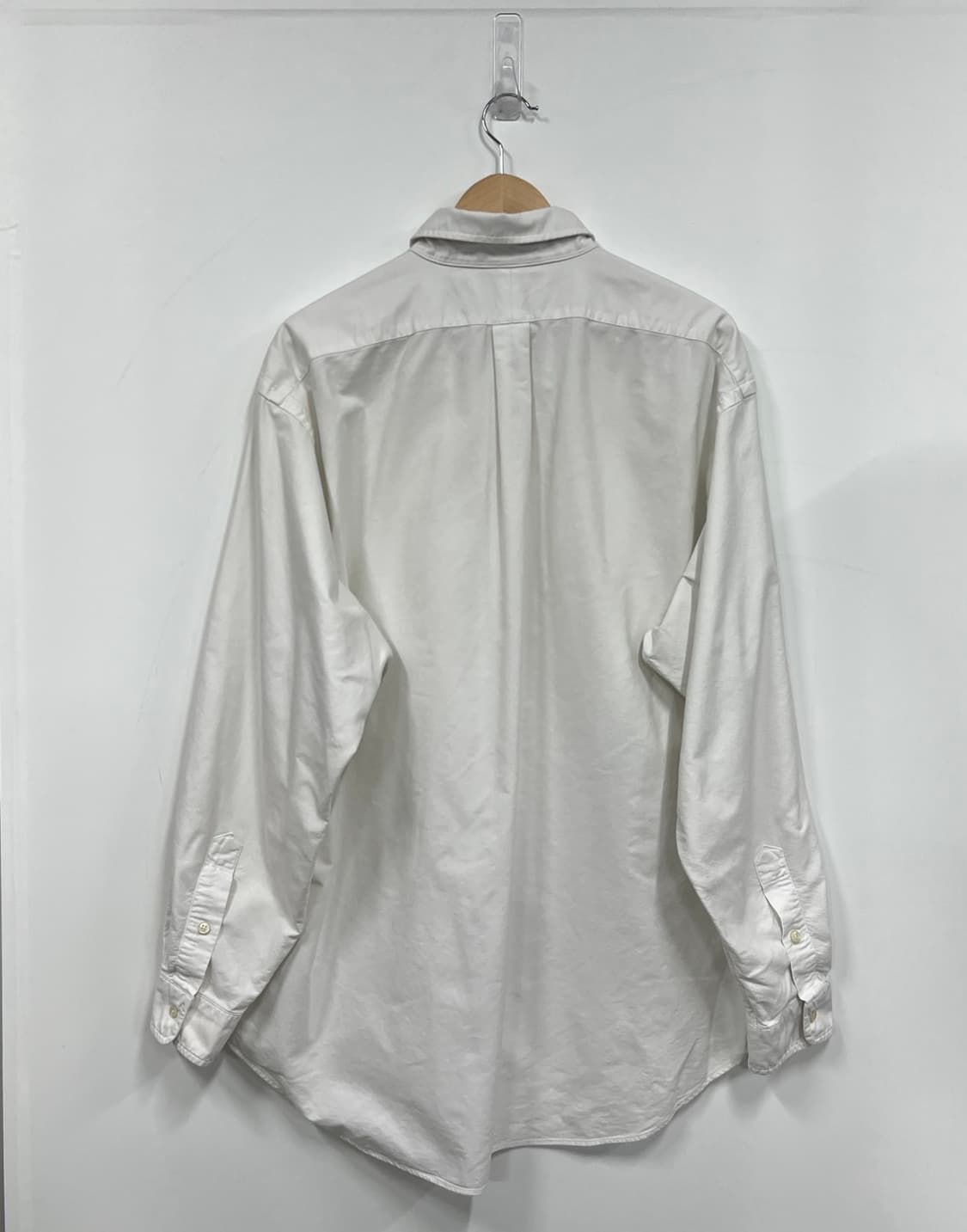 폴로 랄프로렌 옥스포드 화이트 셔츠 오버핏 상품이미지7