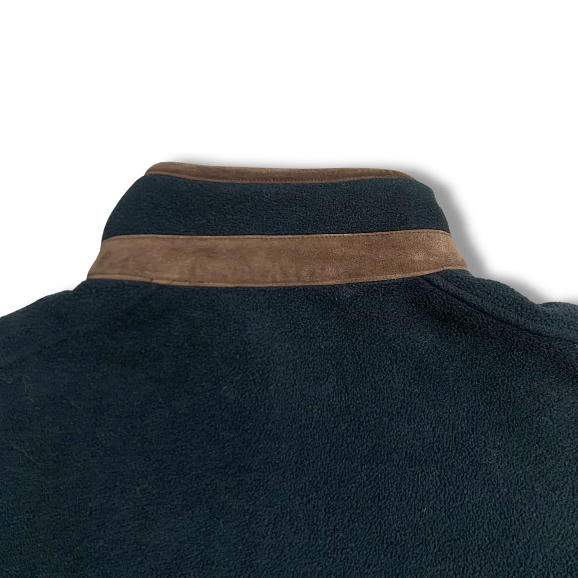 [XL~2XL] 폴로 스웨이드 트리밍 플리스 집업 자켓 상품이미지7