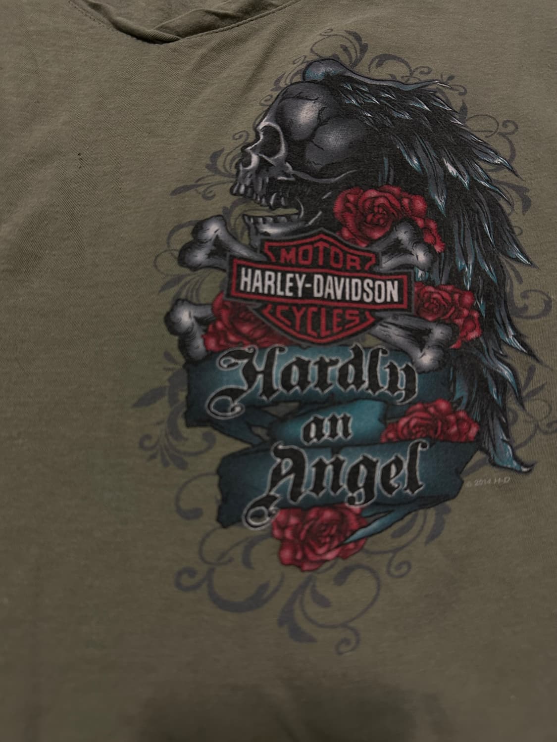 Harley davidson punk rock tshirt 상품이미지3