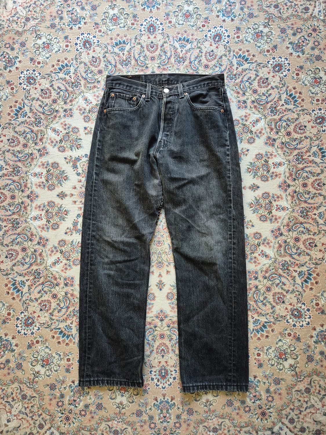 90s 미국 제조 501 흑청 상품이미지1