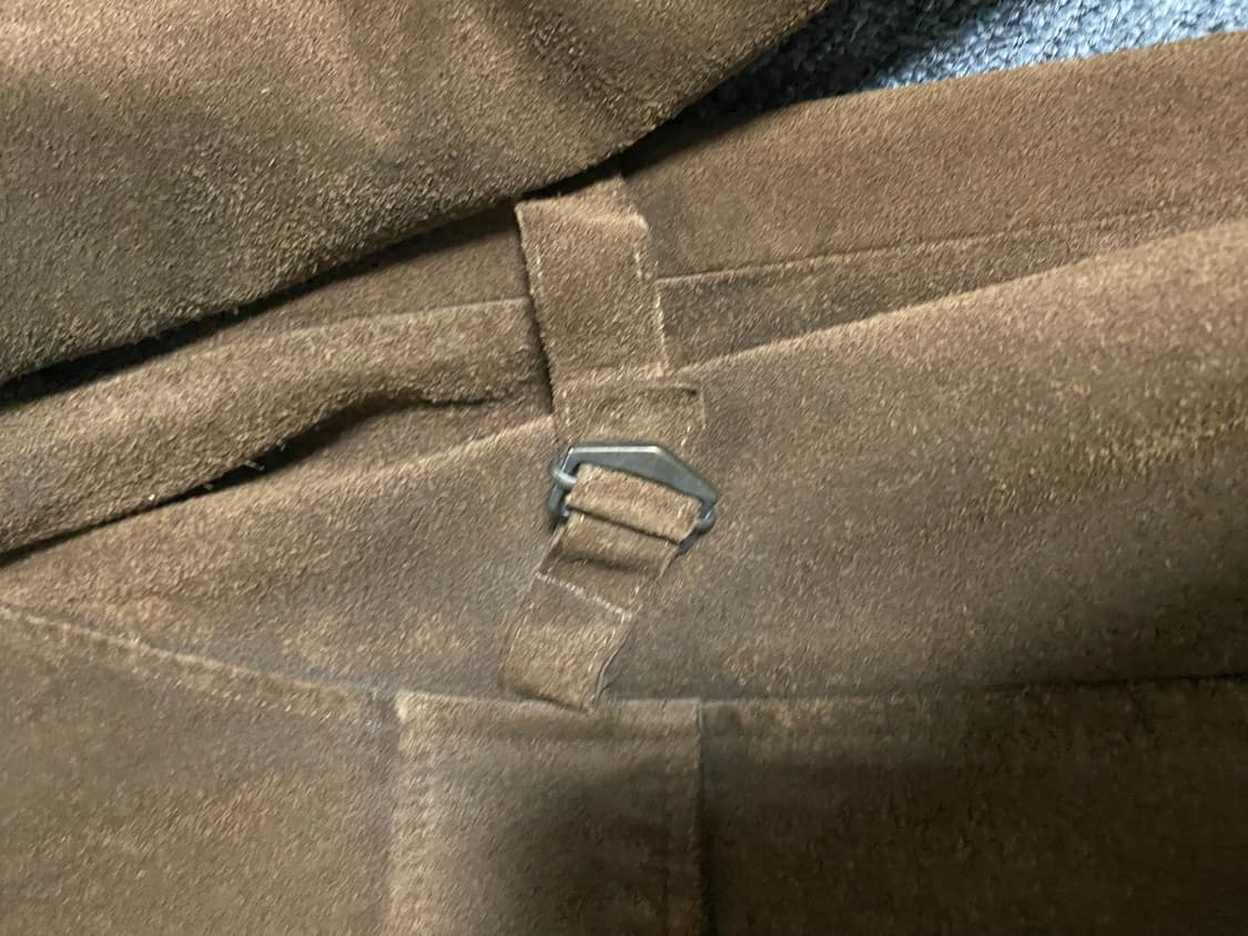 옷정리중. 폴로 스웨이드 어드저스트 자켓 급처 상품이미지5