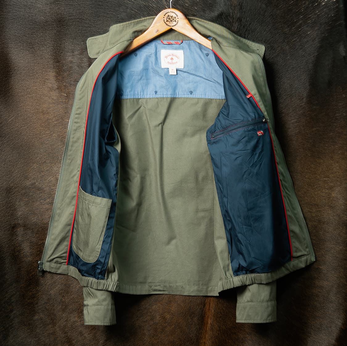 [100] 브룩스브라더스 레드 플리스 G9 해링턴 자켓  상품이미지10