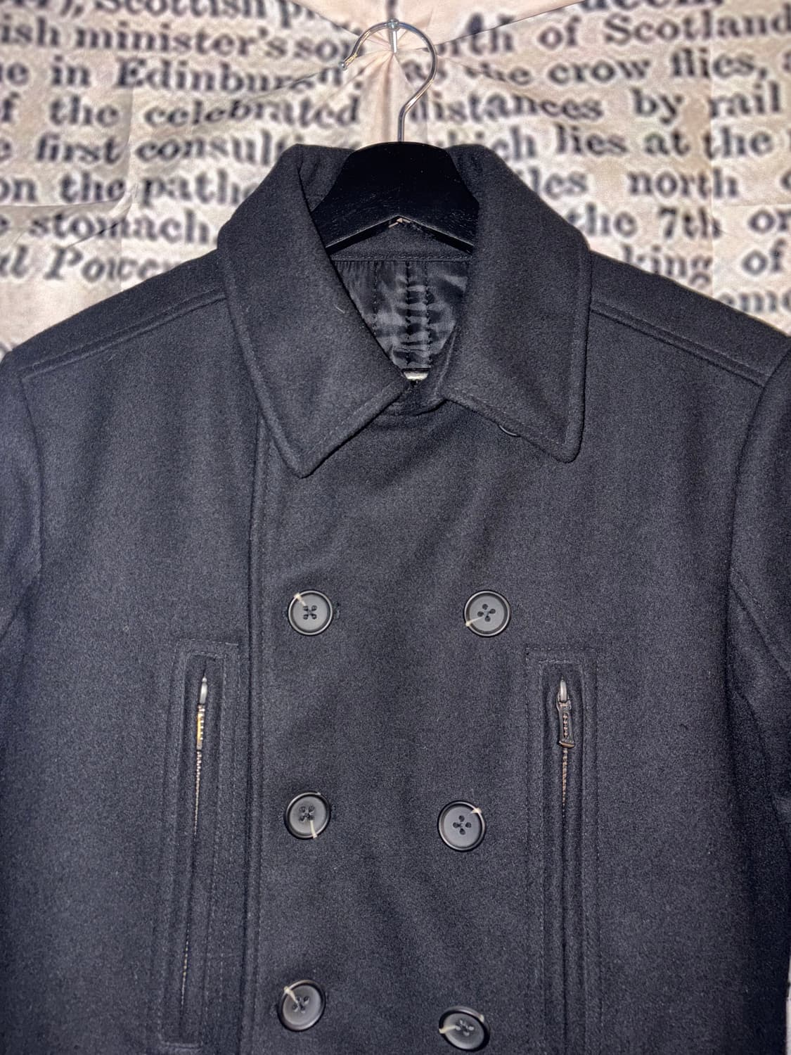 SHELLAC Leather Detail Napoleon Jacket 상품이미지6