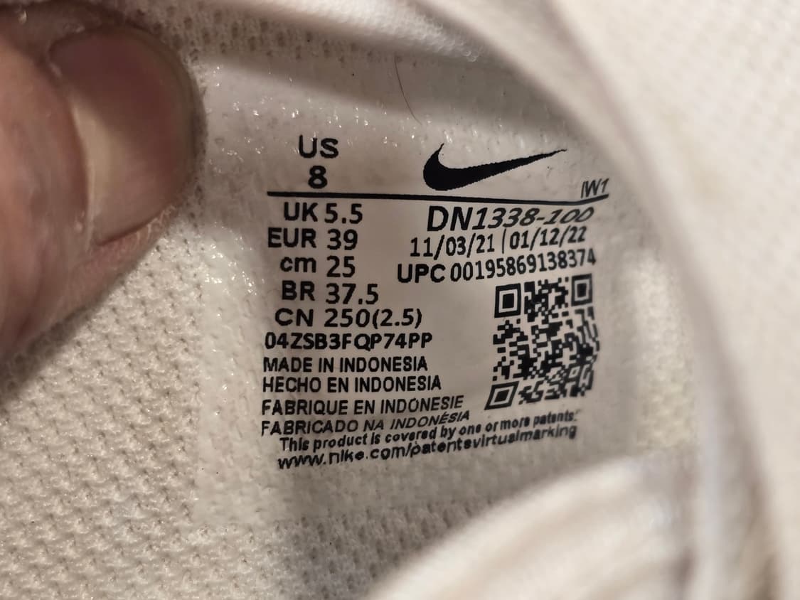 나이키 에어 리프트 타비 슈즈 족발슈즈 250 상품이미지7