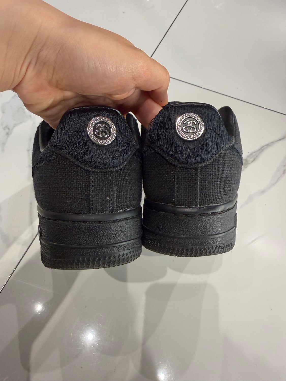 나이키x스투시 에어포스1 235 상품이미지2