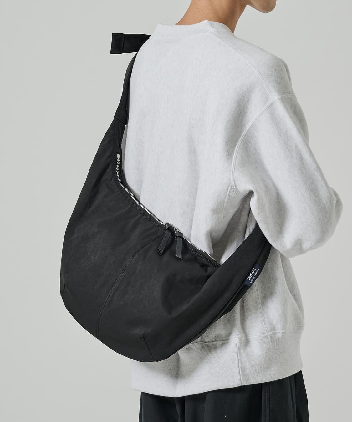 25fw 꼼데가르송 옴므 숄더백 크로스백 블랙 상품이미지2