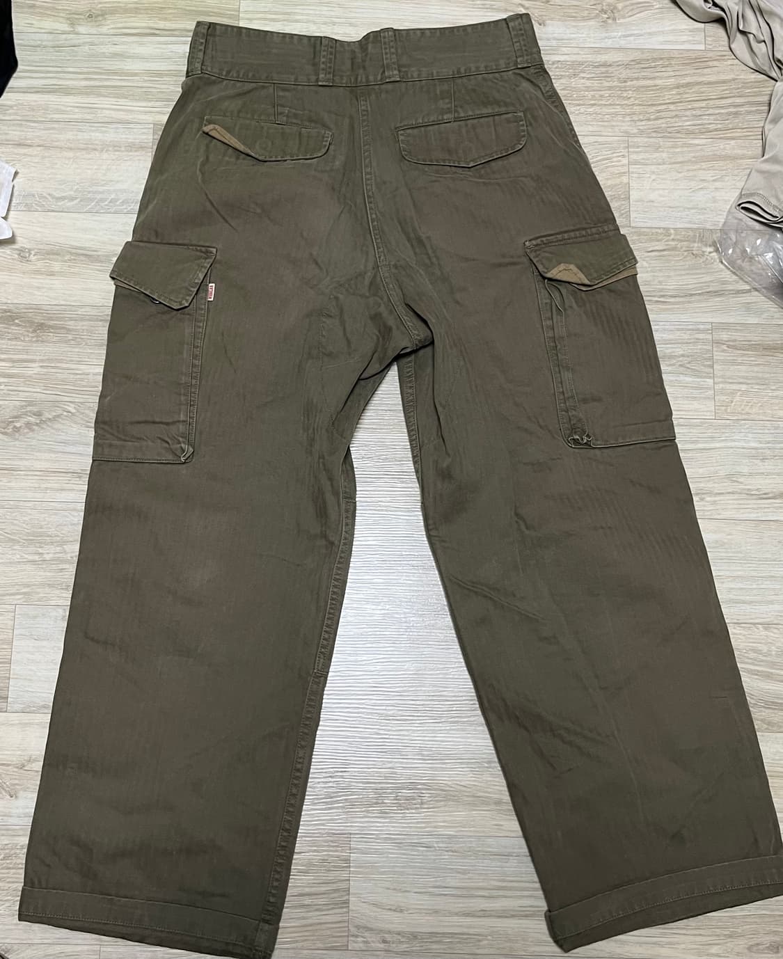 앰비비카 m47 hbt 카고팬츠 34사이즈 상품이미지3