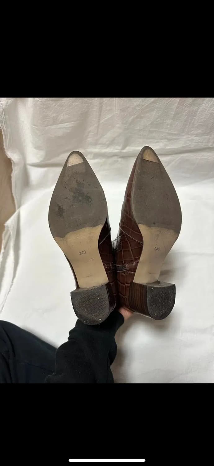 마뗑킴 크로스부츠 240 상품이미지3