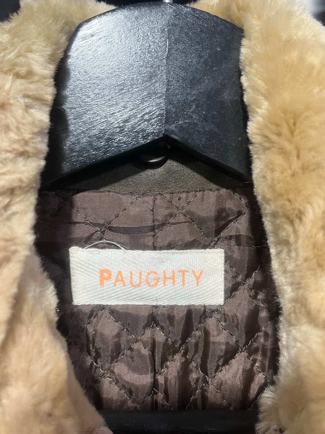 카키 카라 퍼 포인트 자켓 상품이미지3