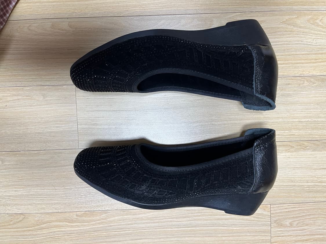 (새상품) HANGTEN 행텐 5.5cm 큐빅 구두 245 상품이미지4