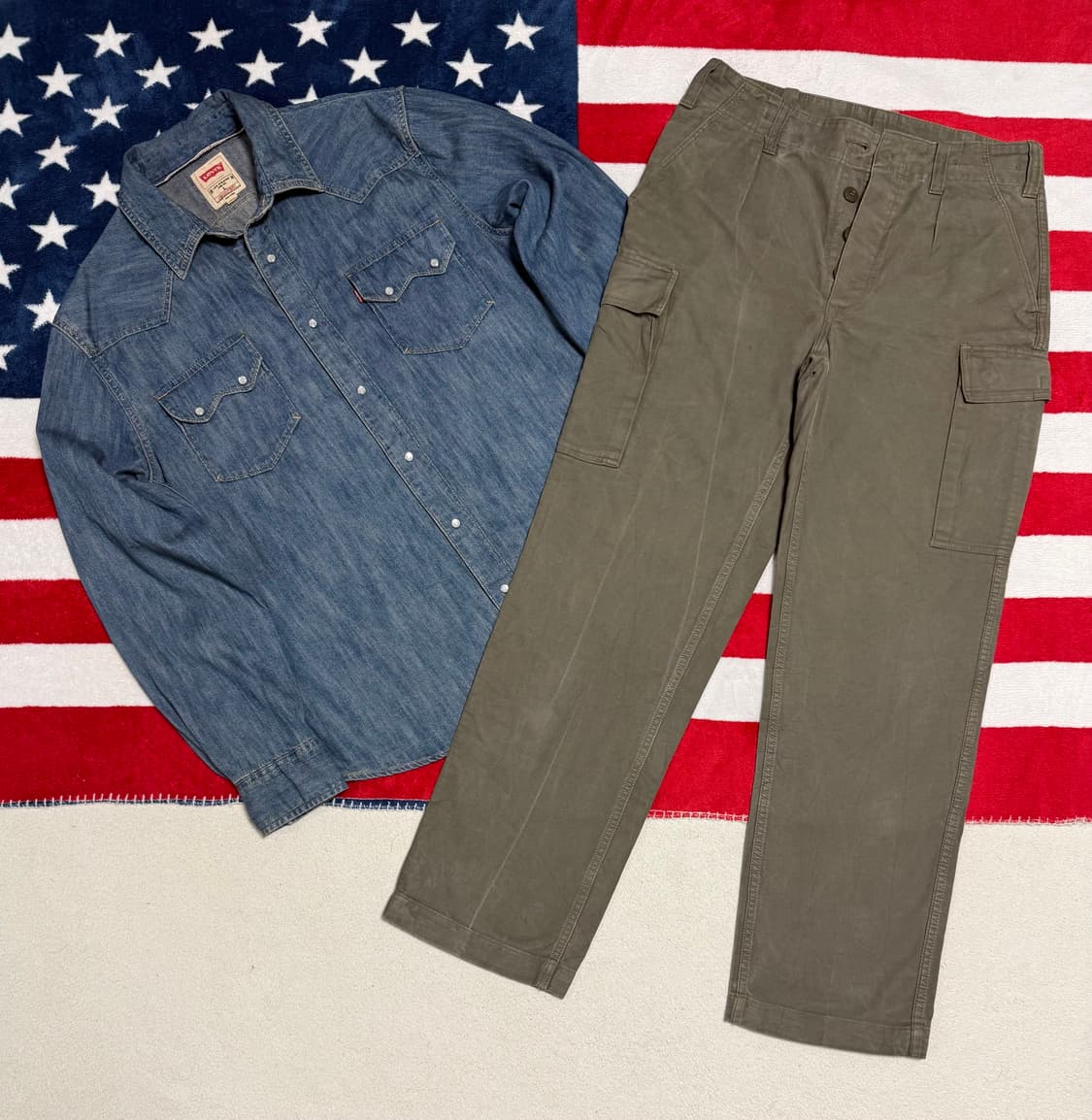 리바이스 웨스턴데님셔츠 levis western shirt 다크인디고 상품이미지10