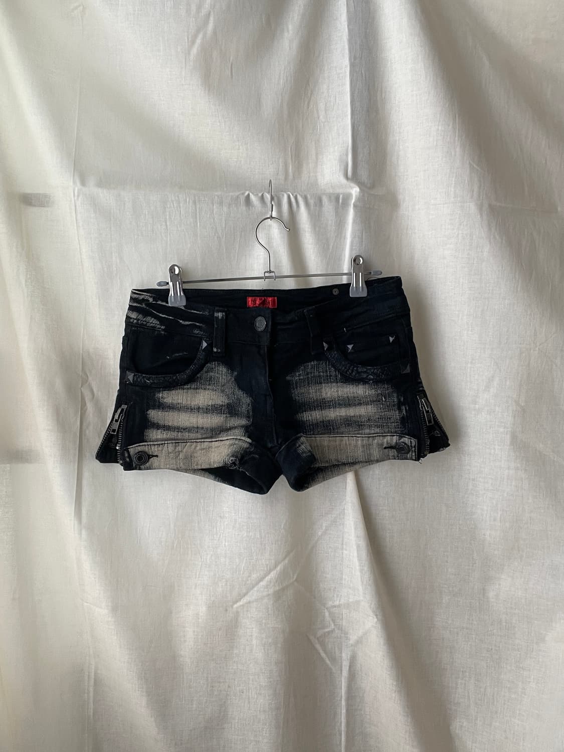 코튼 워싱 쇼츠 상품이미지1