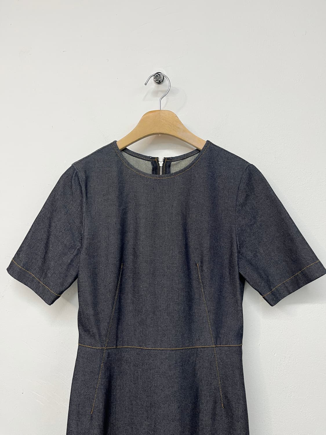  ALLUREVILLE 데님 원피스 상품이미지7