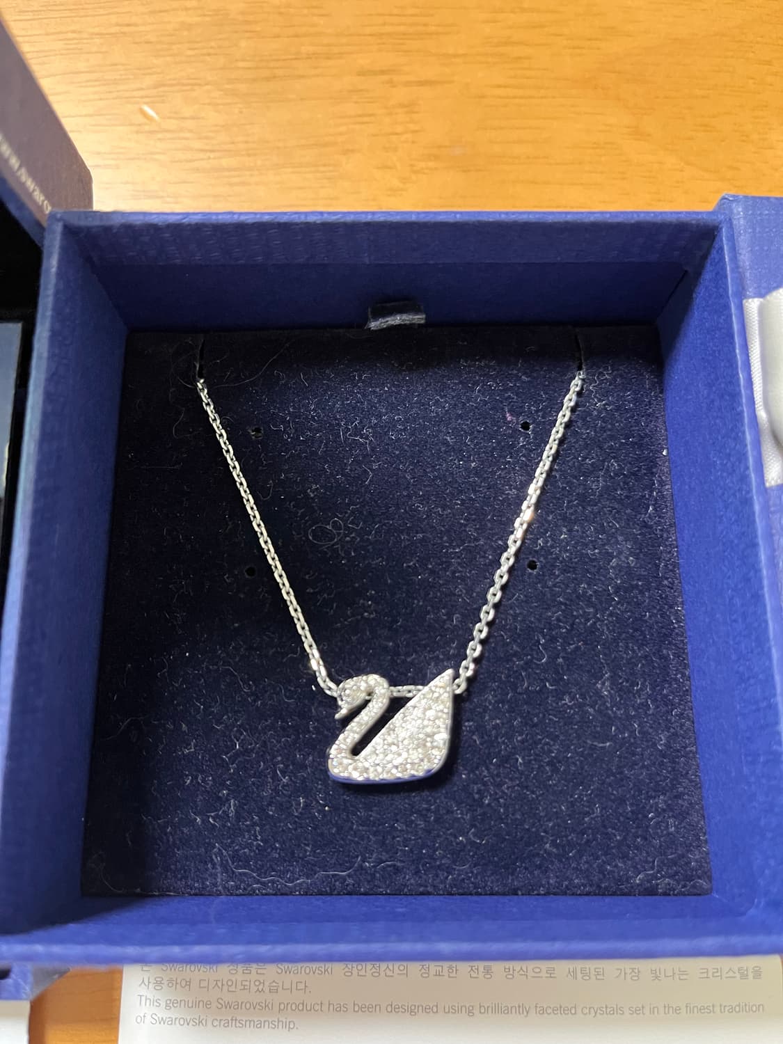 Swarovski 스와로브스키 스완 목걸이 상품이미지2