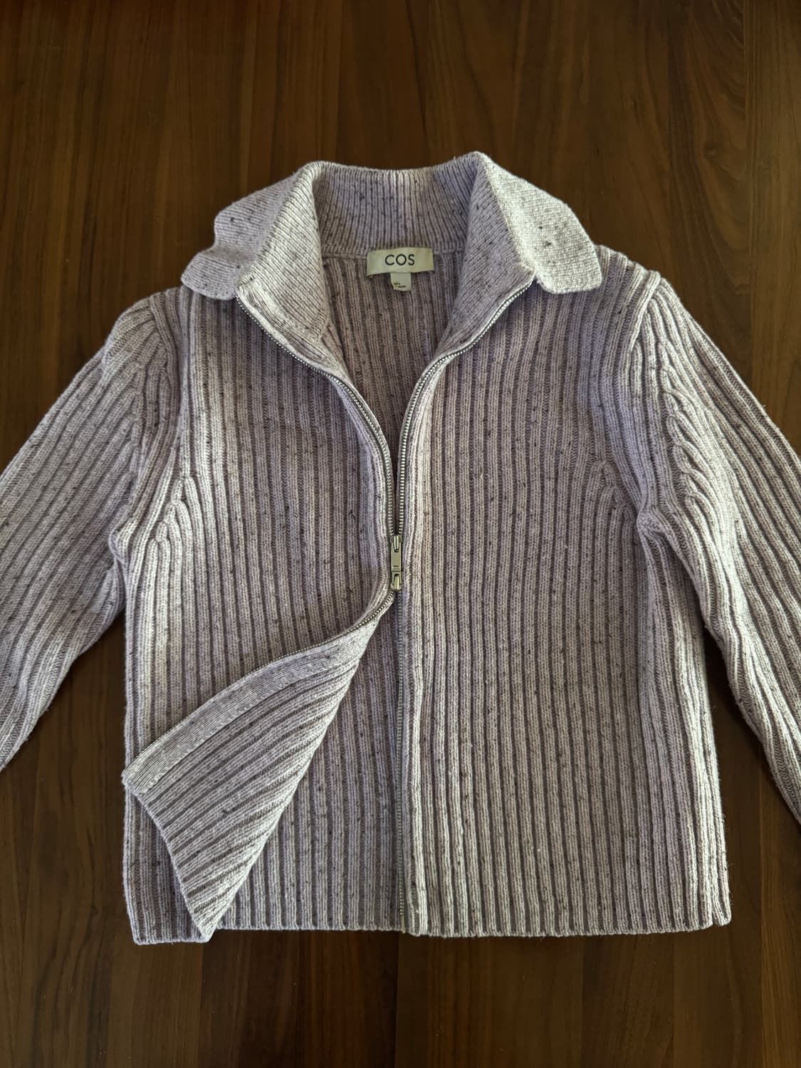 cos 크롭 투웨이 니트 집업 상품이미지8