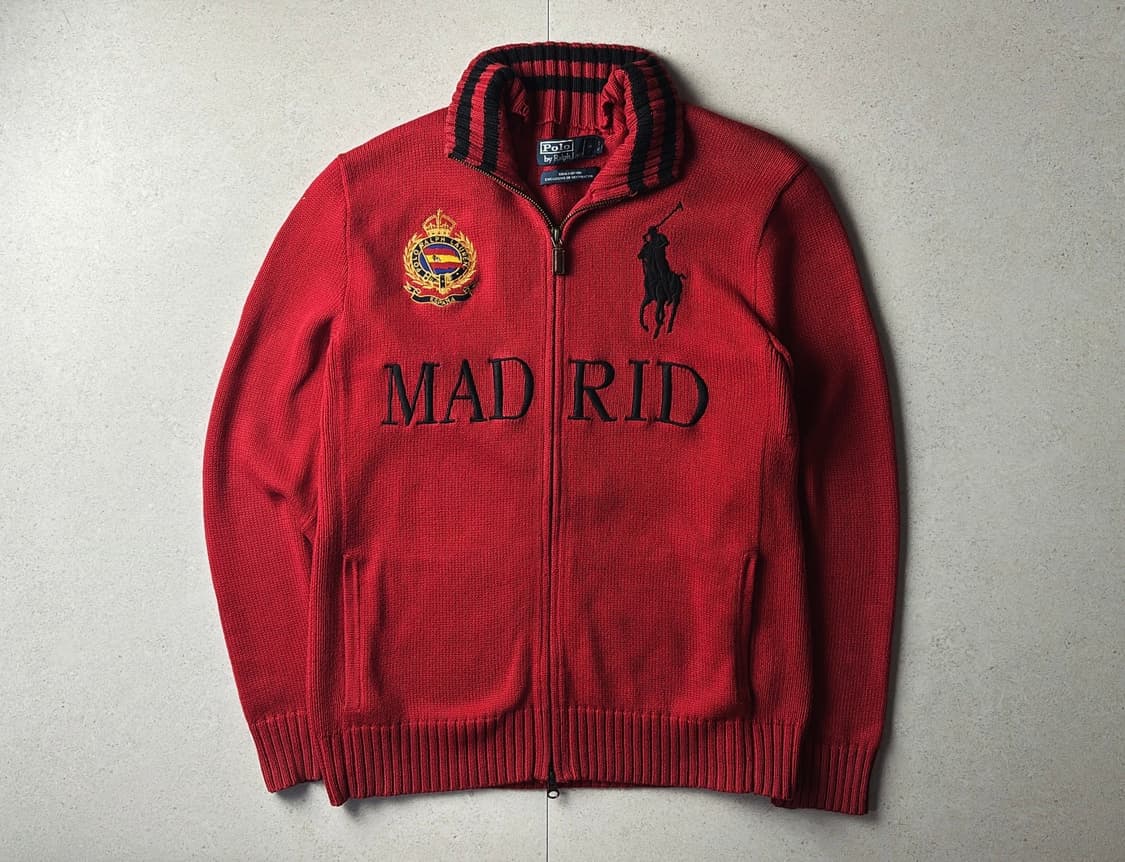 폴로 빅포니 마드리드 니트집업 상품이미지4