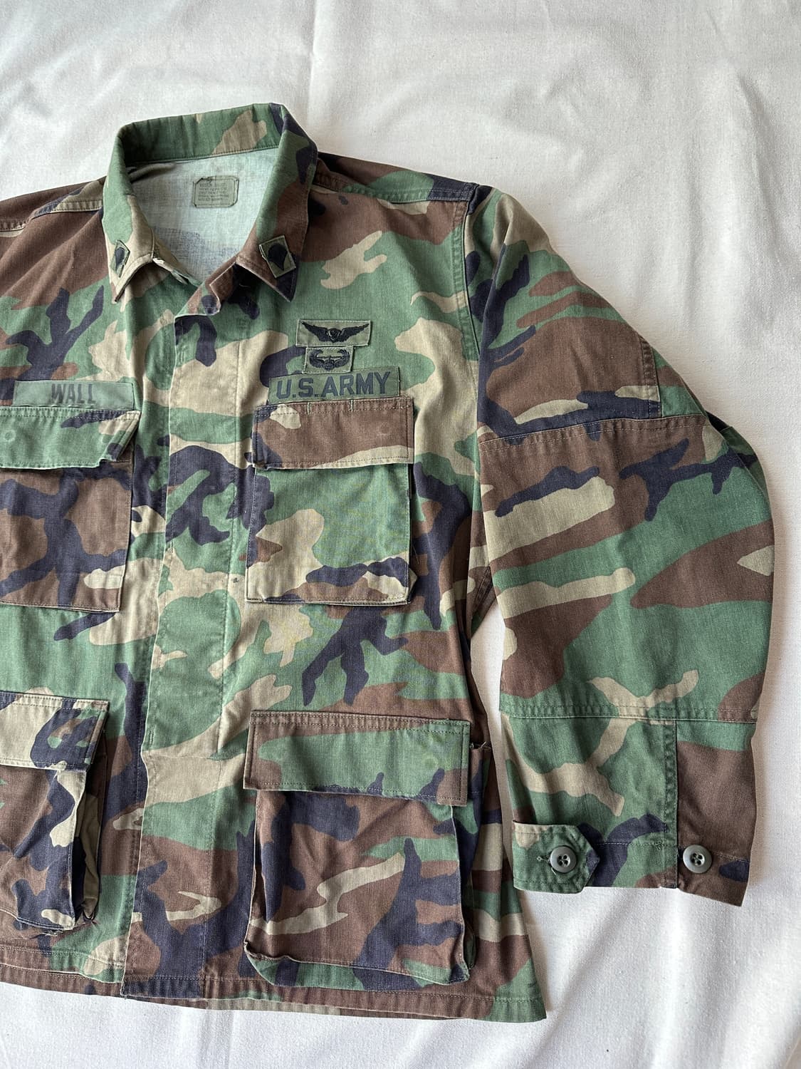 미군 우드랜드 90 BDU 자켓 M/S (100) 상품이미지3