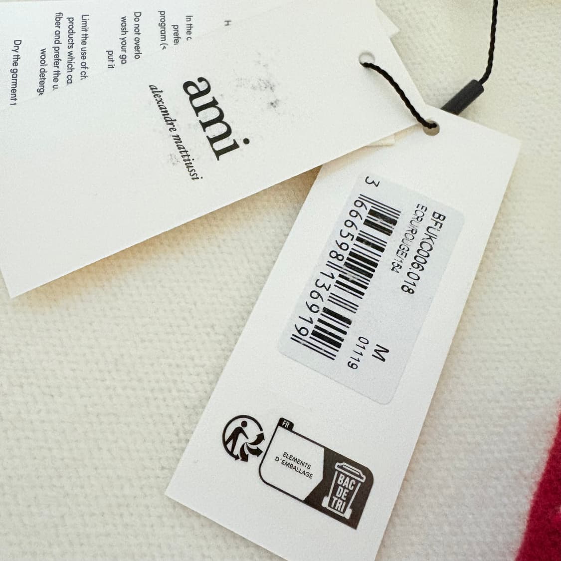 아미 빅하트 가디건 택달린 새제품 m사이즈 상품이미지6