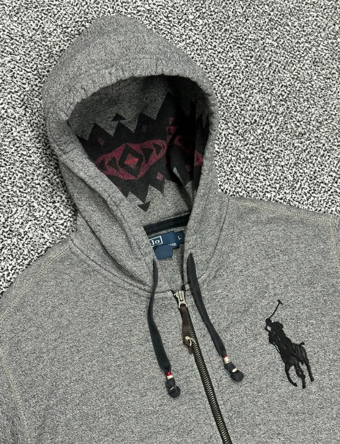 사이즈 100) 폴로 빅포니 후드집업 상품이미지2