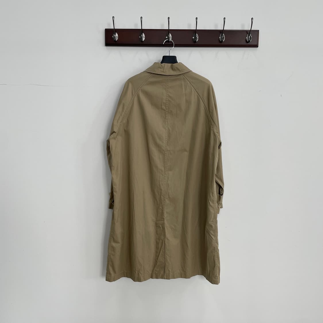 폴로 랄프로렌 코튼 베이지 싱글 레글런 코트 상품이미지2