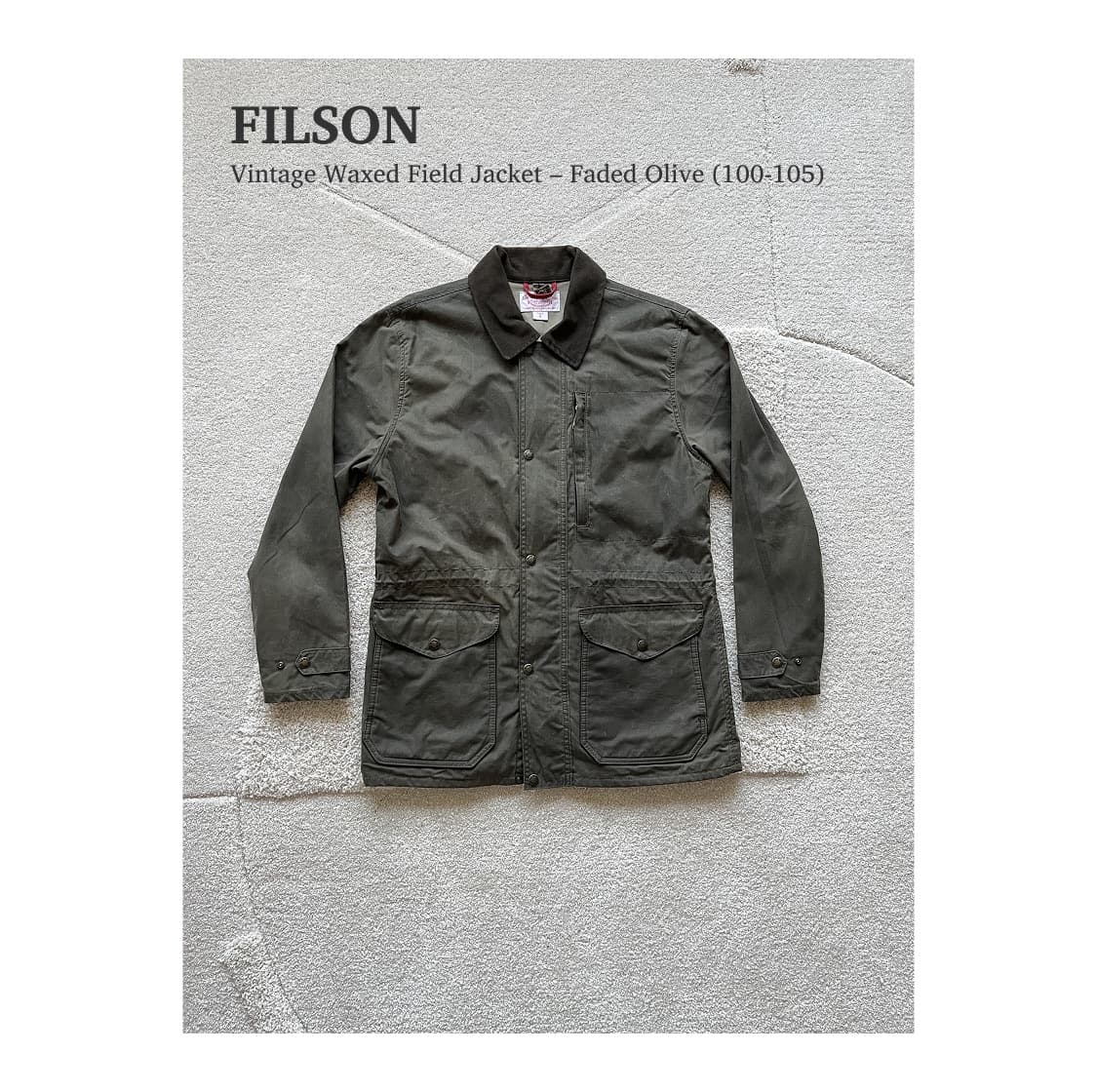필슨 왁스드 필드 자켓 (100-105) 상품이미지1