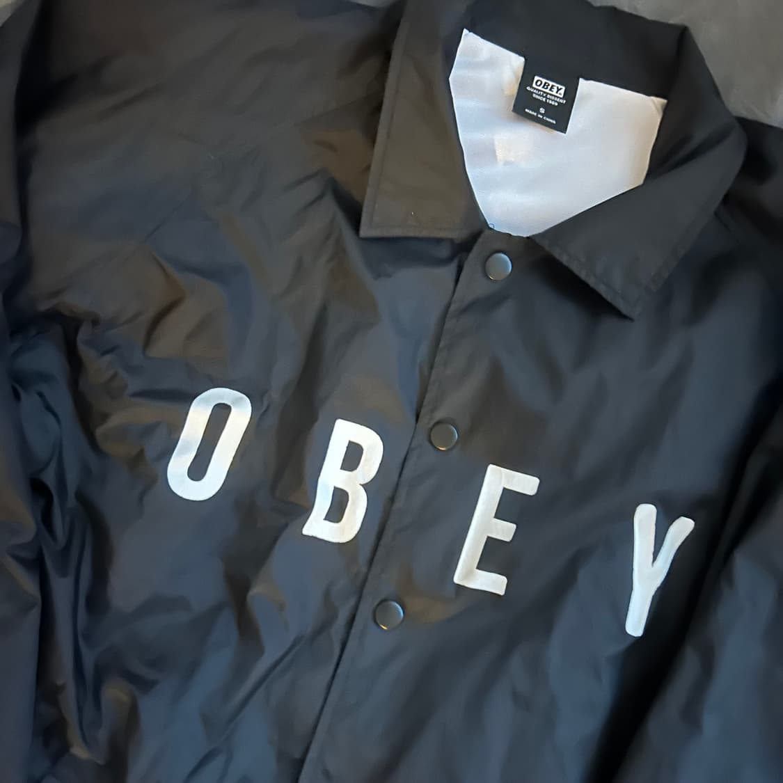 OBEY 오베이 남녀공용 바람막이 자켓 상품이미지2