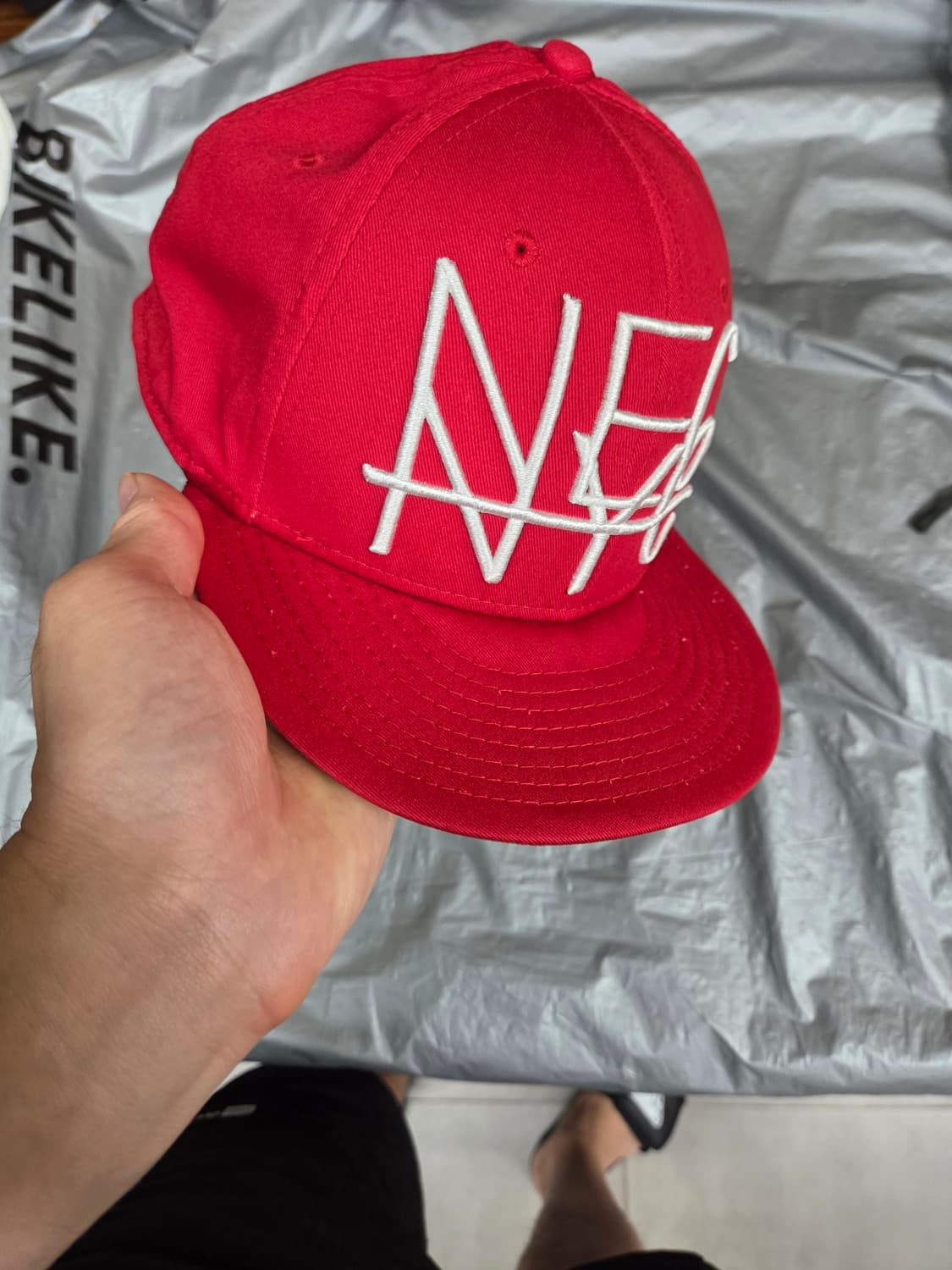 뉴에라 nyc 레드 스냅백 모자 m L 상품이미지7