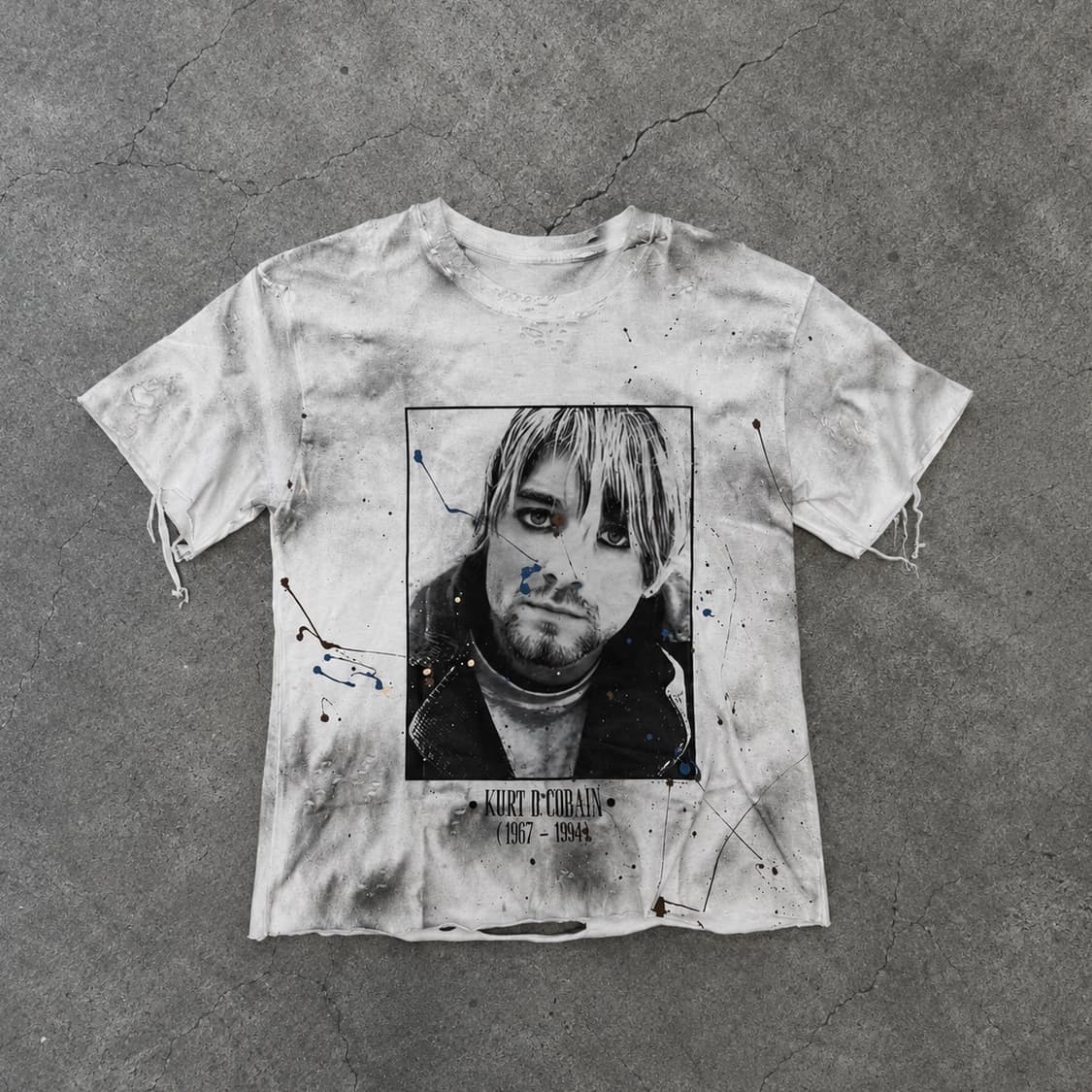 Vintage mood Kurt cobain grunge shirts 상품이미지1