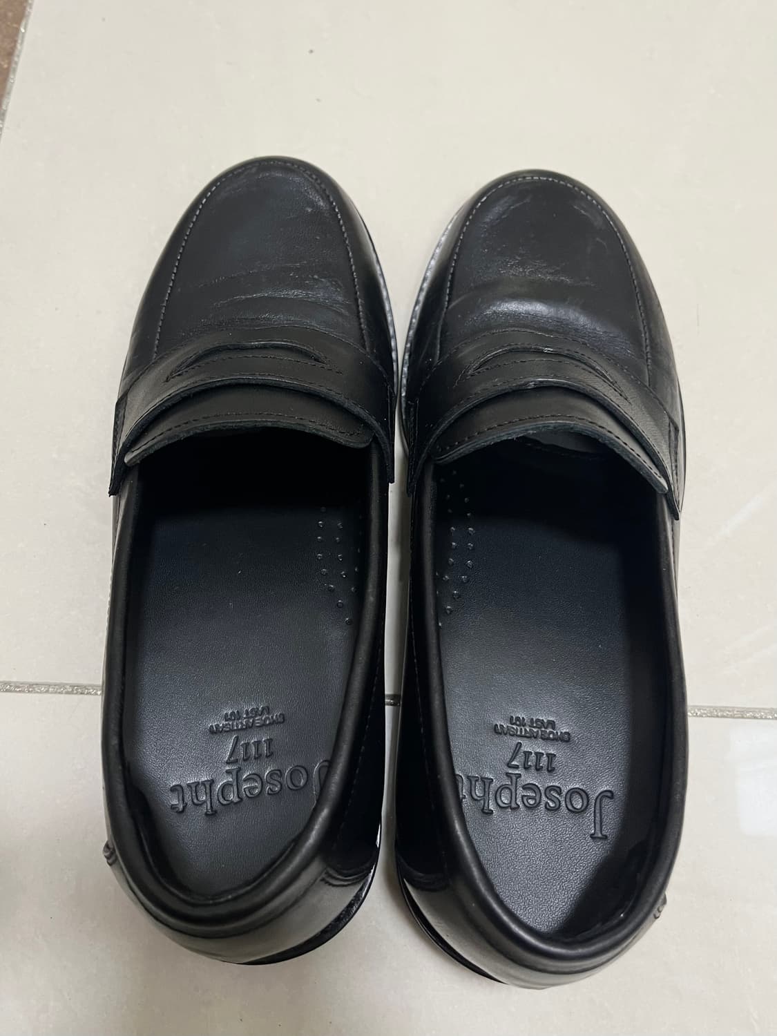 조셉트 모건 로퍼 블랙 230 1회착용 판매해요 상품이미지2