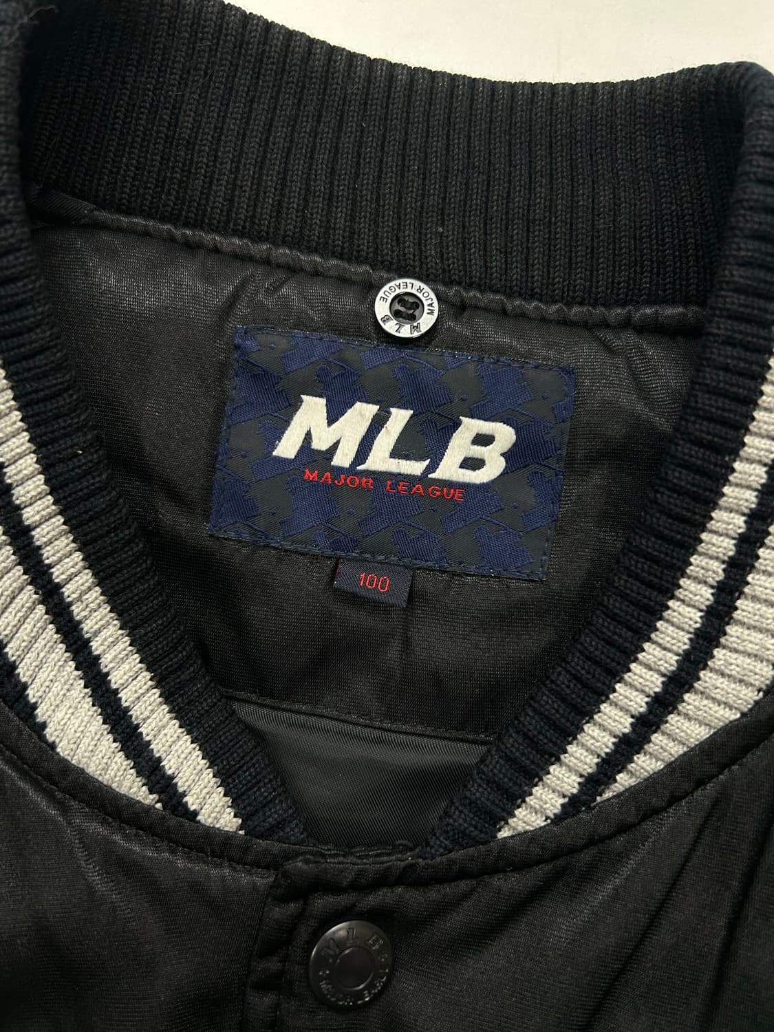 MLB 00s 뉴욕 양키스 빅로고 바시티 자켓 100 상품이미지6